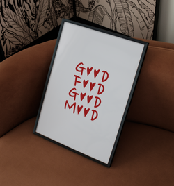 Good Food Good Mood | Poster
