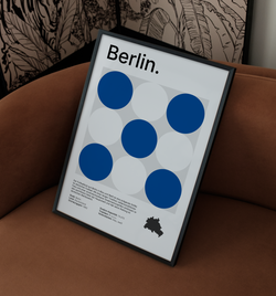 Berlin blau | Poster