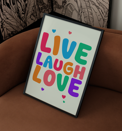 Live, Laugh, Love | Poster