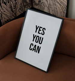 Yes You Can | Poster