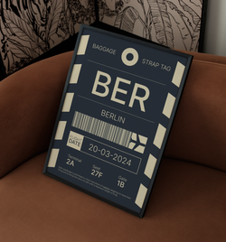 Berlin Flugticket | Poster