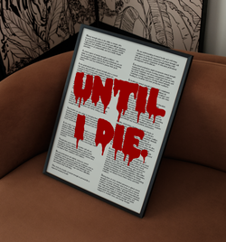 Until I Die | Poster