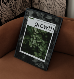 growth Polaroid | Poster
