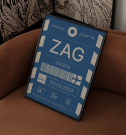Zagreb Flugticket | Poster