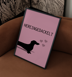 Hereingedackelt | Poster