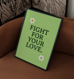 Fight For Your Love | Poster